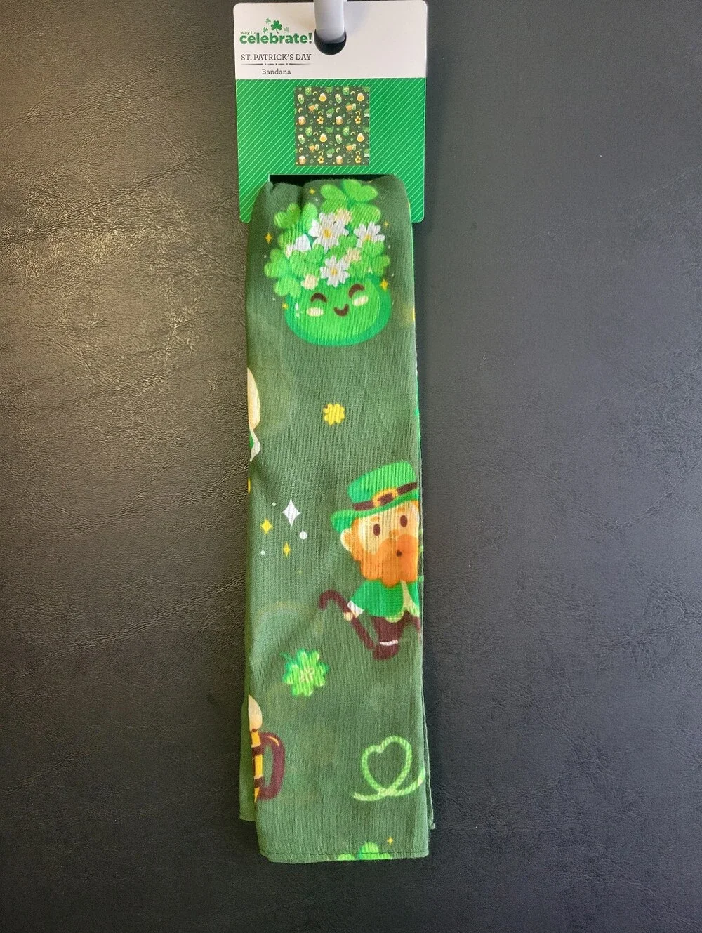 Patrick's Day Green Bandana.  T22